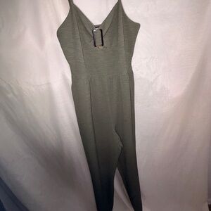 Women’s express dark green romper body suit jumpsuit